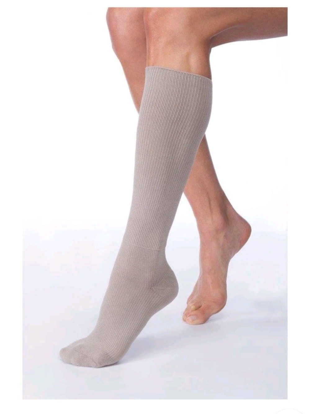 JOBST Farrow Hybrid ADI Unisex Medical Compression Socks in Taupe